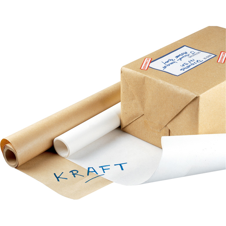 PAPEL DE EMBALAJE KRAFT 1MX3M 65 GRAMOS BLANCO