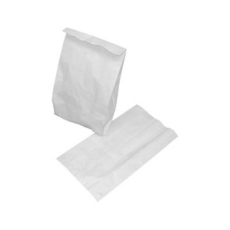 BOLSA PAPEL BLANCO 22X32 SIN FUELLE PAQUETE 100 UNIDADES