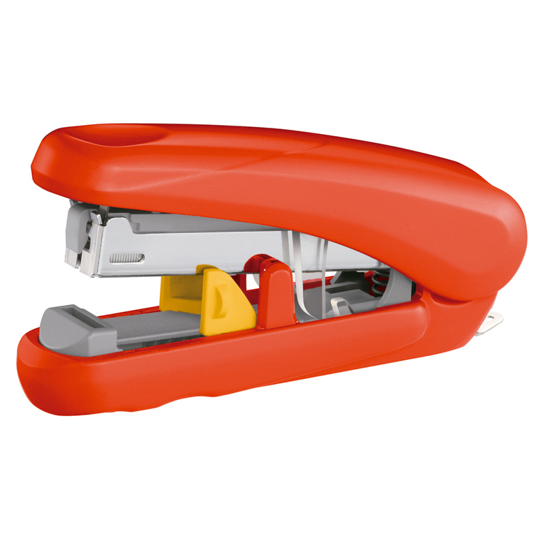 GRAPADORA MINI PLUS JAPAN ST-010X + GRAPAS CON EXTRAEGRAPAS NARANJA