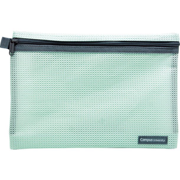 BOLSA MULTIUSOS PLUS OFFICE CON CREMALLERA 240X170 MM. COLOR VERDE