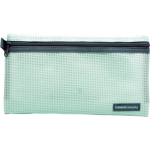 BOLSA MULTIUSOS PLUS OFFICE CON CREMALLERA 230X130 MM. COLOR VERDE