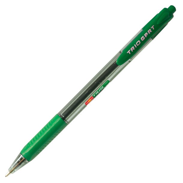 BOLÍGRAFO RETRACTIL PLUS UNIMAX GP COLOR VERDE 0,7 MM