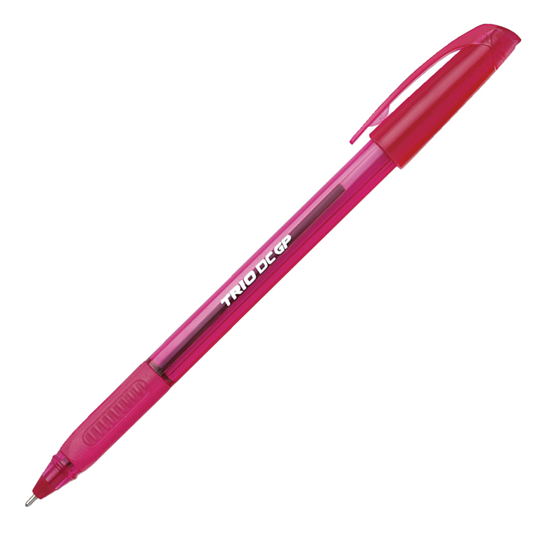 BOLÍGRAFO CAPUCHON PLUS TRIO UNIMAX COLOR ROSA