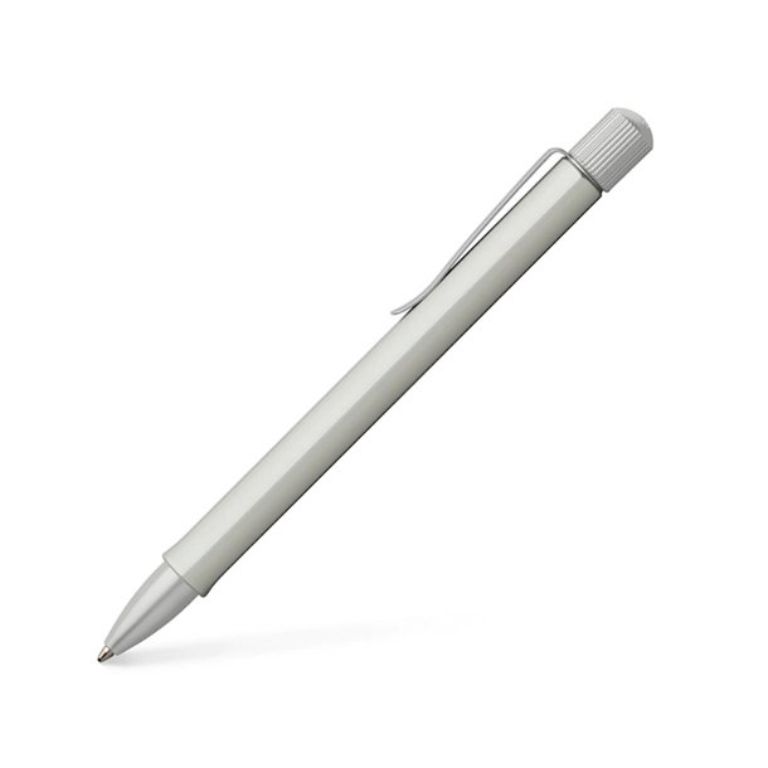 BOLÍGRAFO FABER CASTELL HEXO - PLATA MATE
