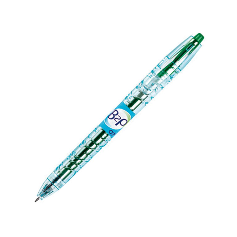 BOLÍGRAFO RETRACTIL PILOT B2P COLOR VERDE 0,7 MM