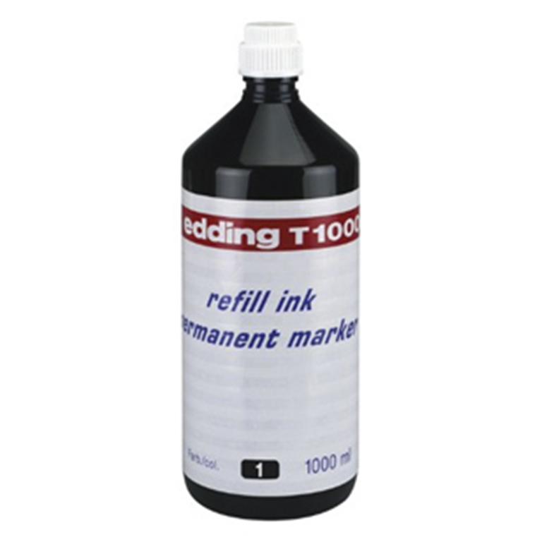 TINTA EDDING T-1000 1000 ML. NEGRO