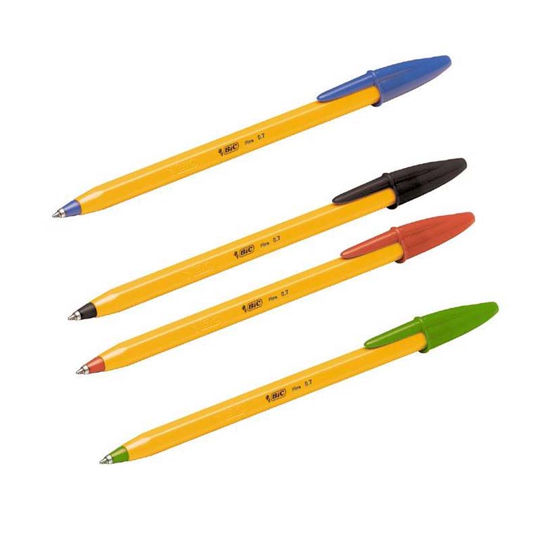 BOLIGRAFO BIC NARANJA AZUL