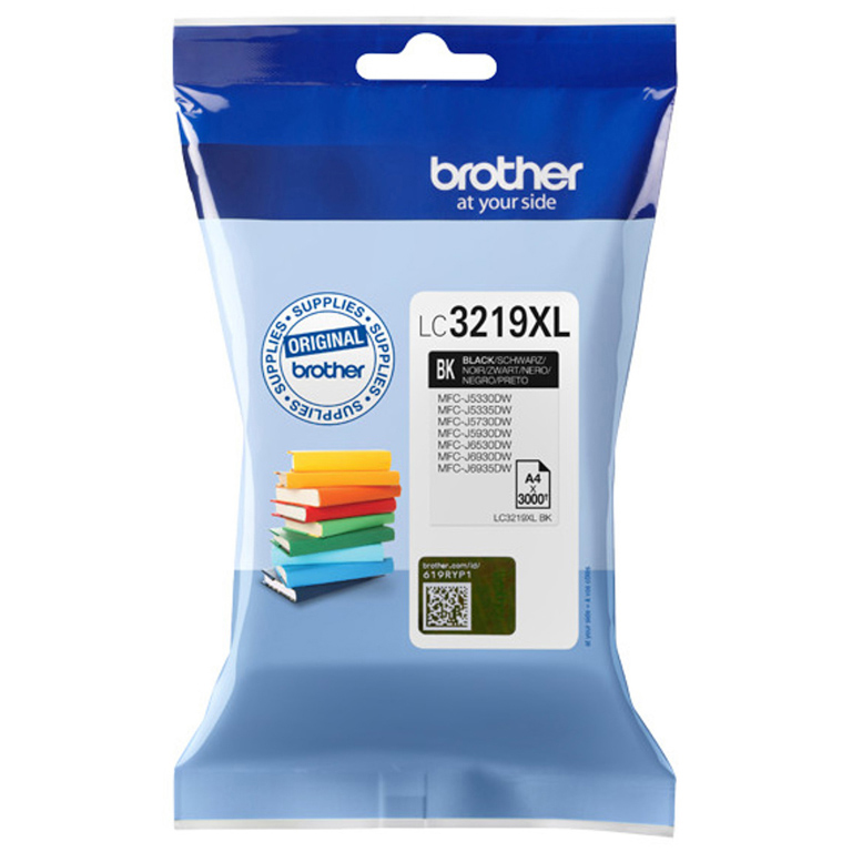 CARTUCHO INK-JET BROTHER LC3219XLBK NEGRO