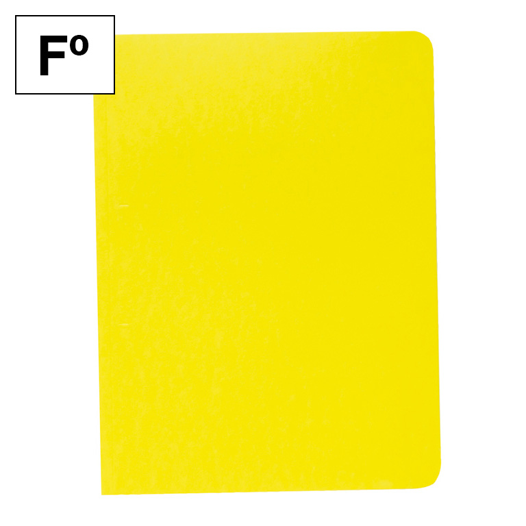 SUBCARPETA CARTULINA PLUS OFFICE FOLIO 345X230 MM 200 GRAMOS COLOR AMARILLO