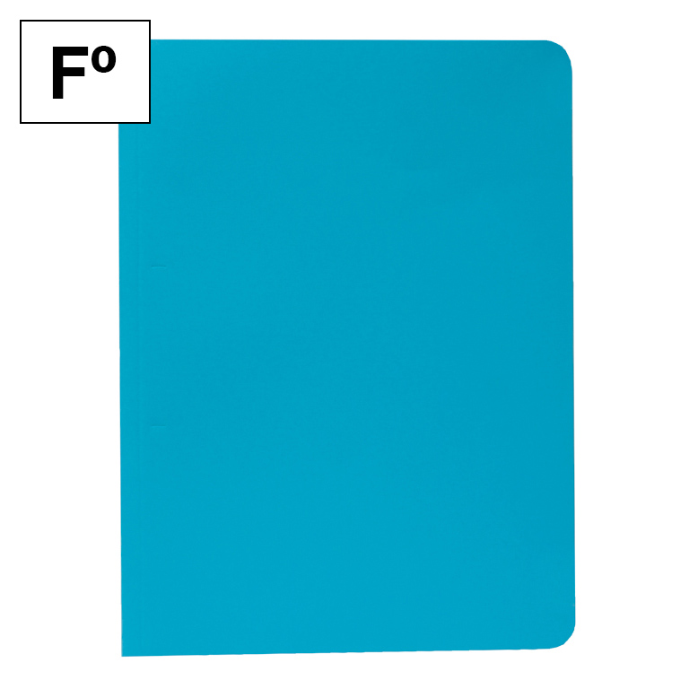 SUBCARPETA CARTULINA PLUS OFFICE FOLIO 345X230 MM 200 GRAMOS COLOR AZUL