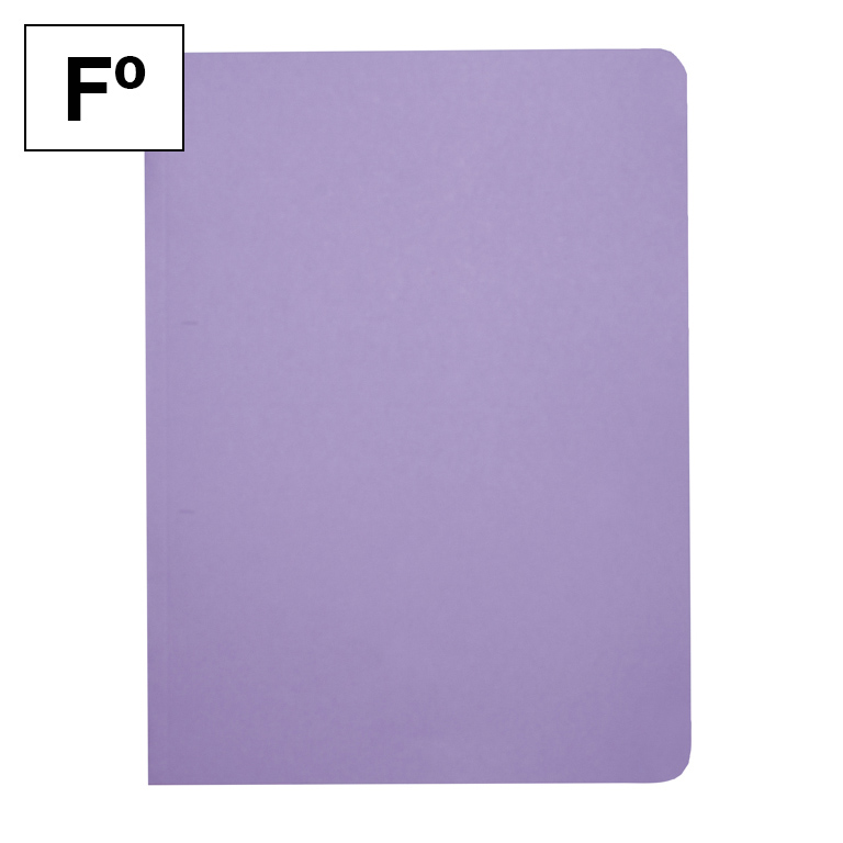 SUBCARPETA CARTULINA PLUS OFFICE FOLIO 345X230 MM 200 GRAMOS COLOR LILA