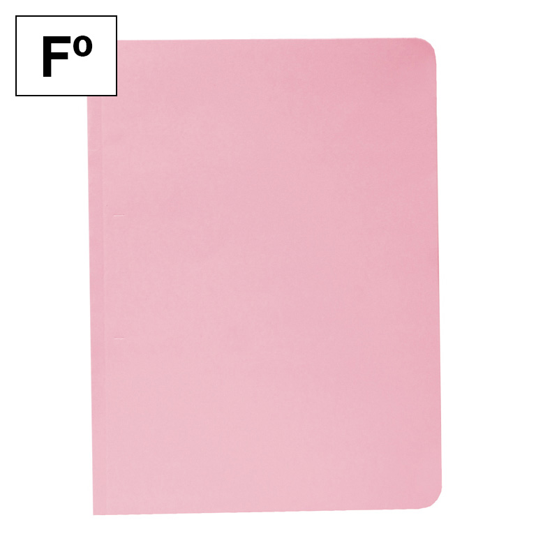 SUBCARPETA CARTULINA PLUS OFFICE FOLIO 345X230 MM 200 GRAMOS COLOR ROSA