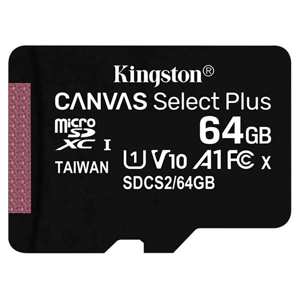 TARJETA DE MEMORIA KINGSTON MICROSD 64 GB
