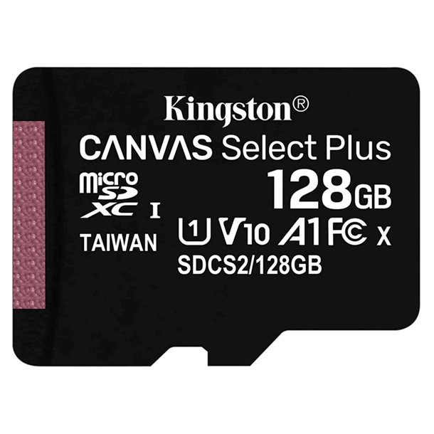 TARJETA DE MEMORIA KINGSTON MICROSD 128 GB
