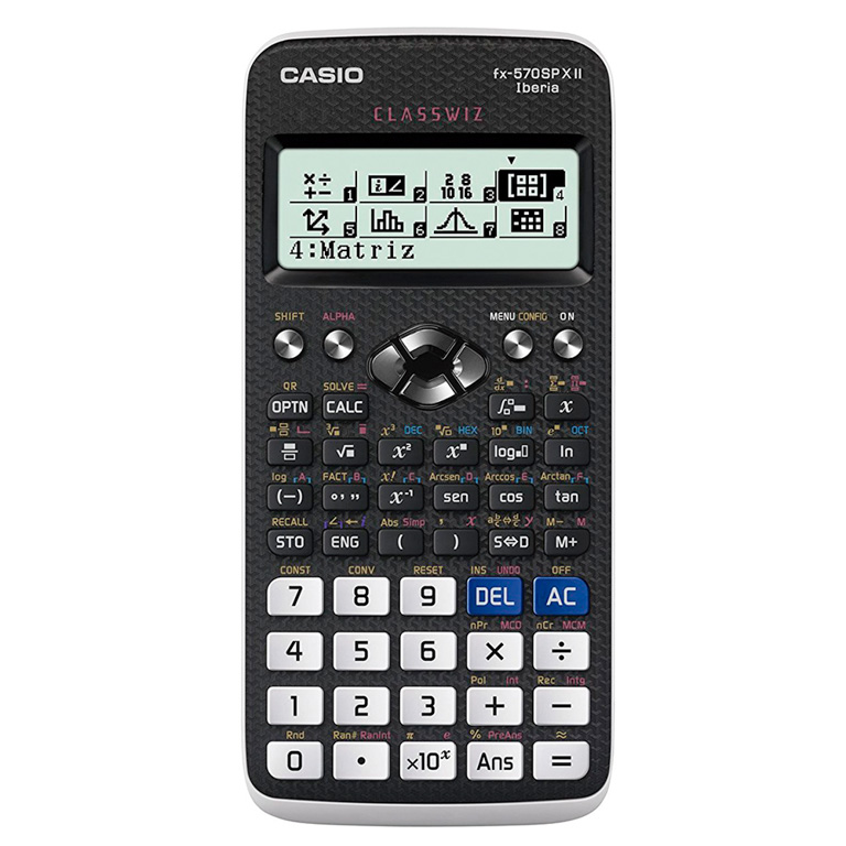 CALCULADORA CIENTÍFICA CASIO FX-570 SPCW IBERIA