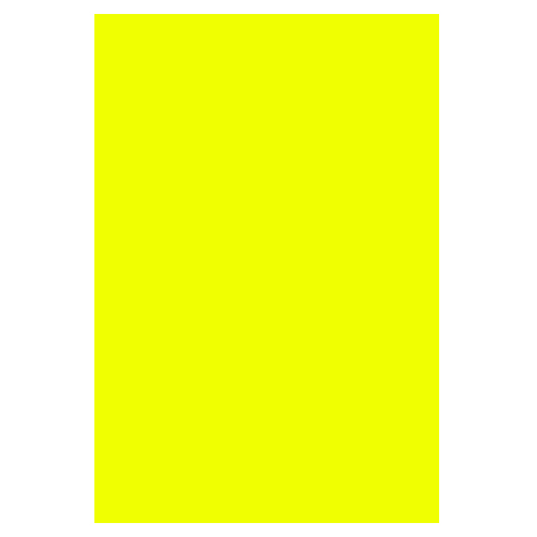 CARTULINA FLUORESCENTE 500X650 MM 250 GRAMOS COLOR AMARILLO