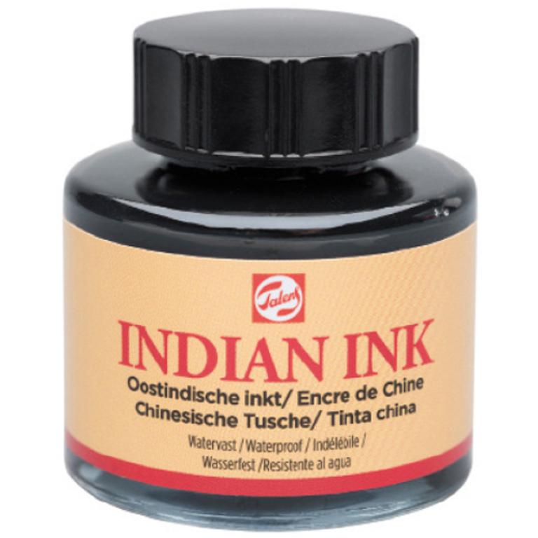 TINTA CHINA BOTE 30ML COLOR NEGRO