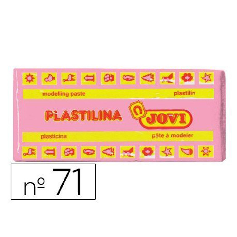 PLASTILINA JOVI MEDIANA 150 GRAMOS COLOR ROSA