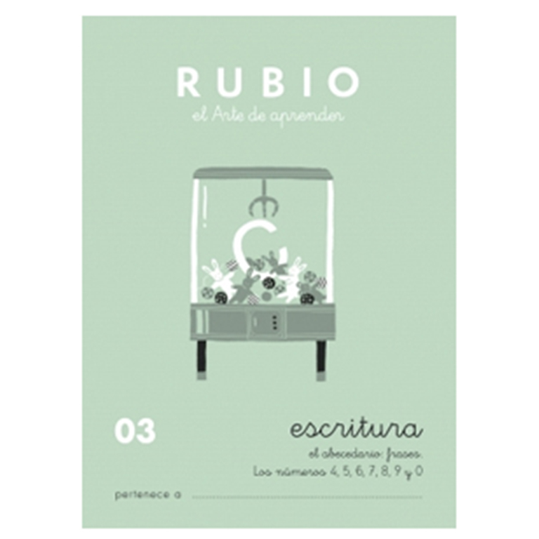 CUADERNO RUBIO ESCRITURA 03 A5