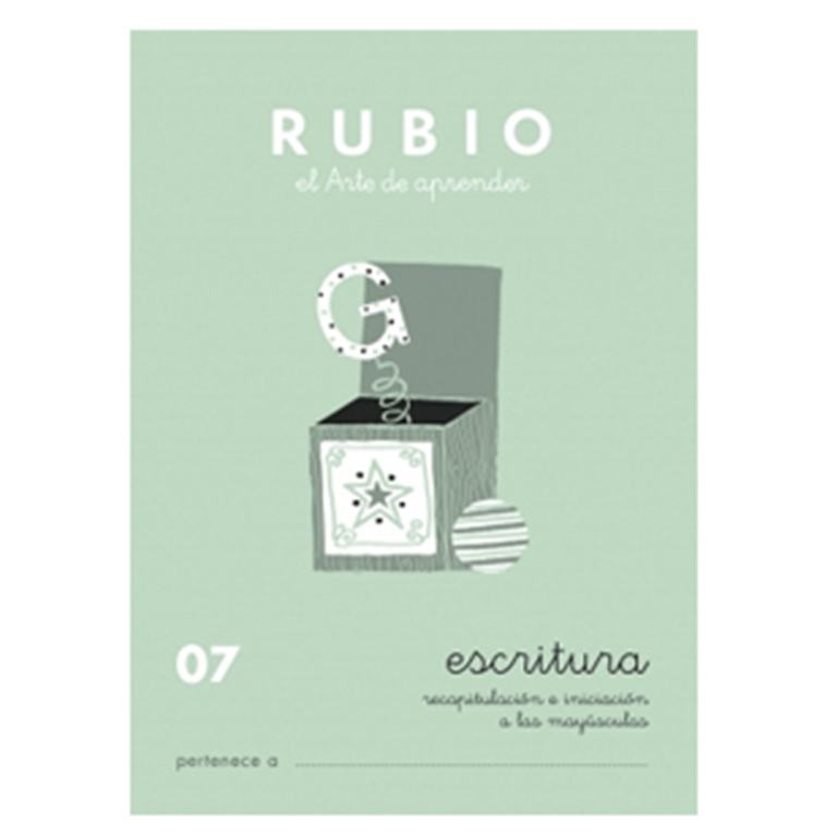 CUADERNO RUBIO ESCRITURA 07 A5