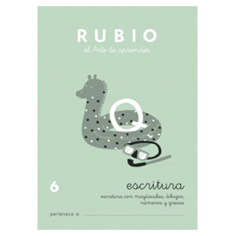 CUADERNO RUBIO ESCRITURA 6 A5