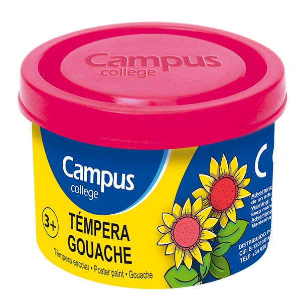 TEMPERA CAMPUS COLLEGE BOTE 40ML COLOR MAGENTA