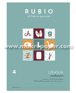 CUADERNO RUBIO LENGUA EVOLUCIÓN 4
