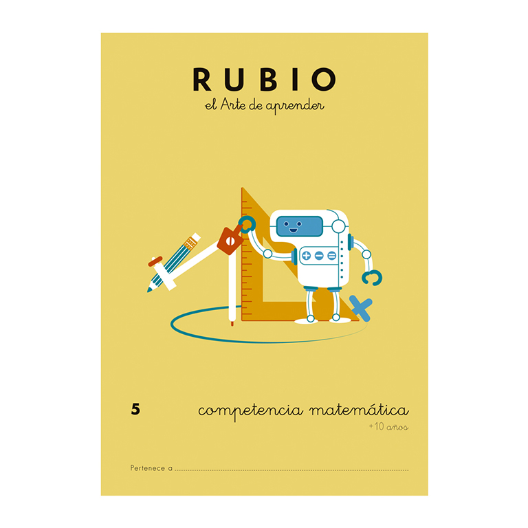 CUADERNO RUBIO COMPETENCIA MATEMÁTICA 5 A4