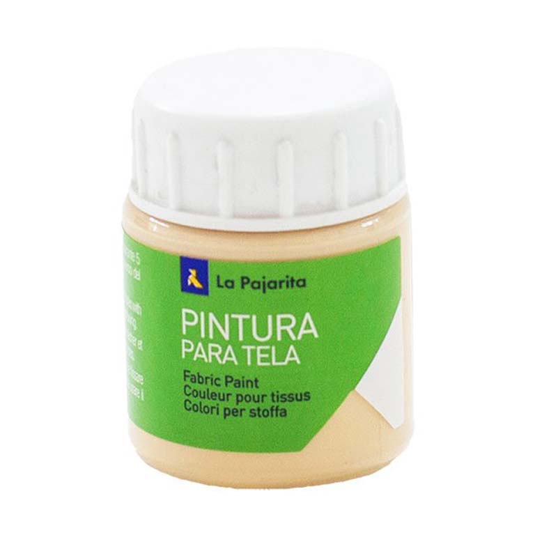 PINTURA TELA LA PAJARITA BOTE 25ML COLOR CARNE