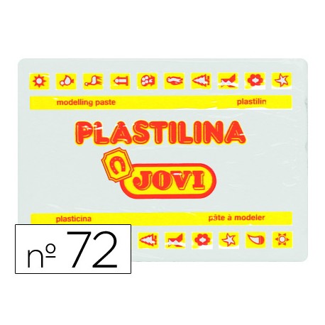 PLASTILINA JOVI GRANDE 350 GRAMOS COLOR BLANCA