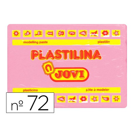 PLASTILINA JOVI GRANDE 350 GRAMOS COLOR ROSA