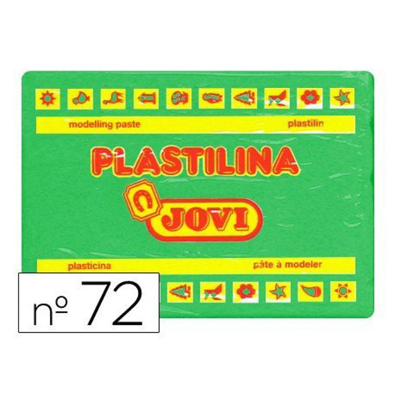 PLASTILINA JOVI GRANDE 350 GRAMOS COLOR VERDE CLARO