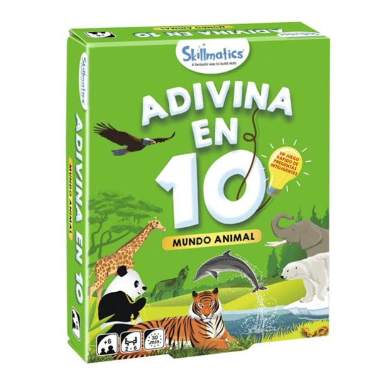 JUEGO LUDILO ADIVINA EN 10 MUNDO ANIMAL
