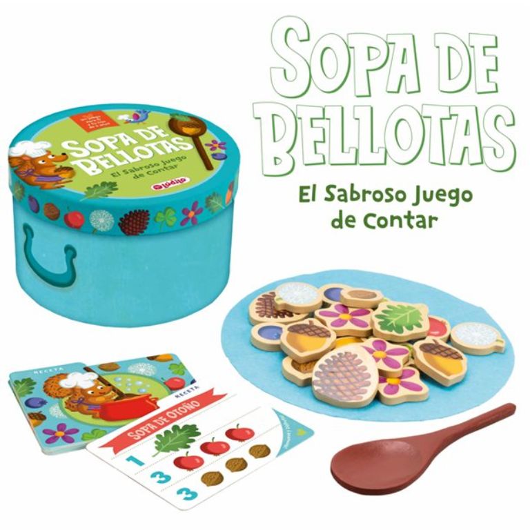 JUEGO LUDILO SOPA DE BELLOTAS