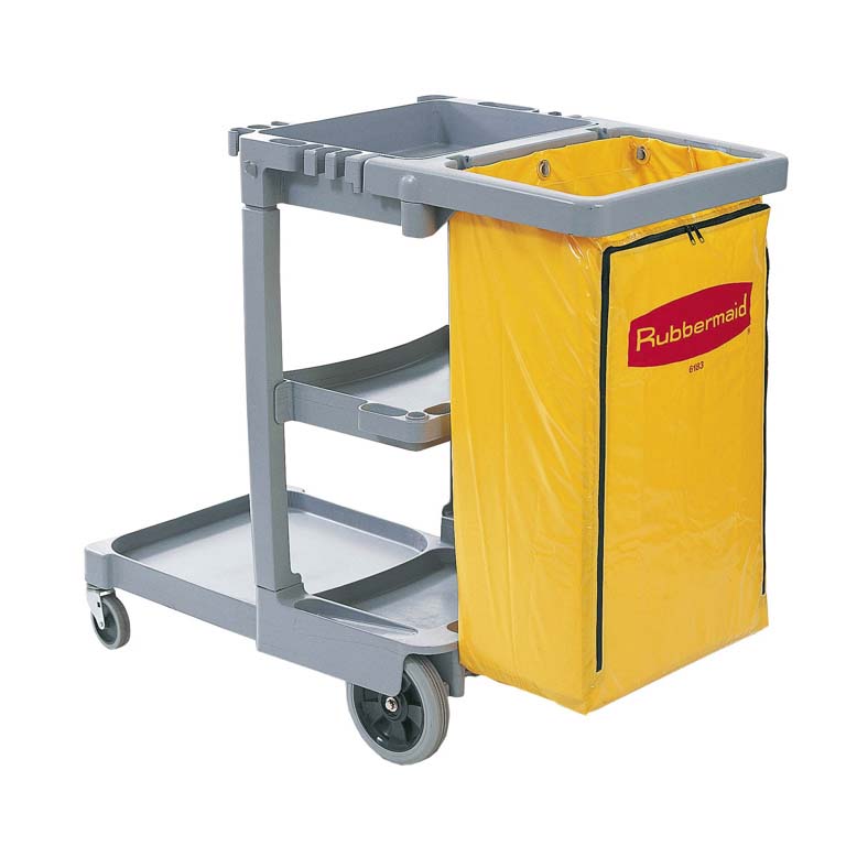 CARRO RUBBERMAID DE PLÁSTICO